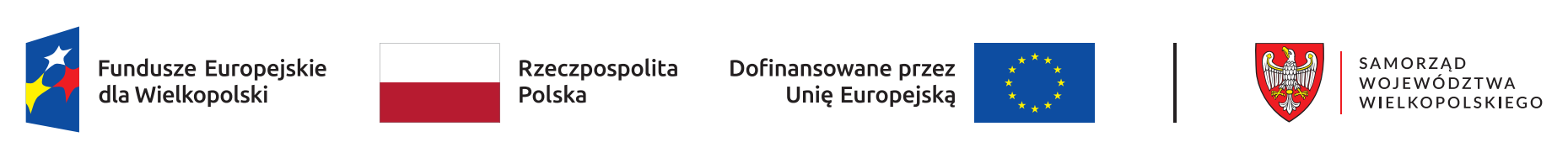 Logotypy Funduszy Europejskich