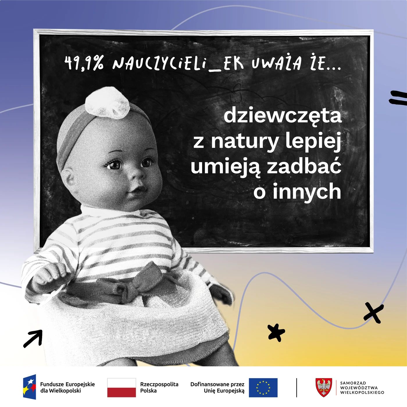 Badanie: 49,9% – „dziewczęta lepiej zadbają o innych”